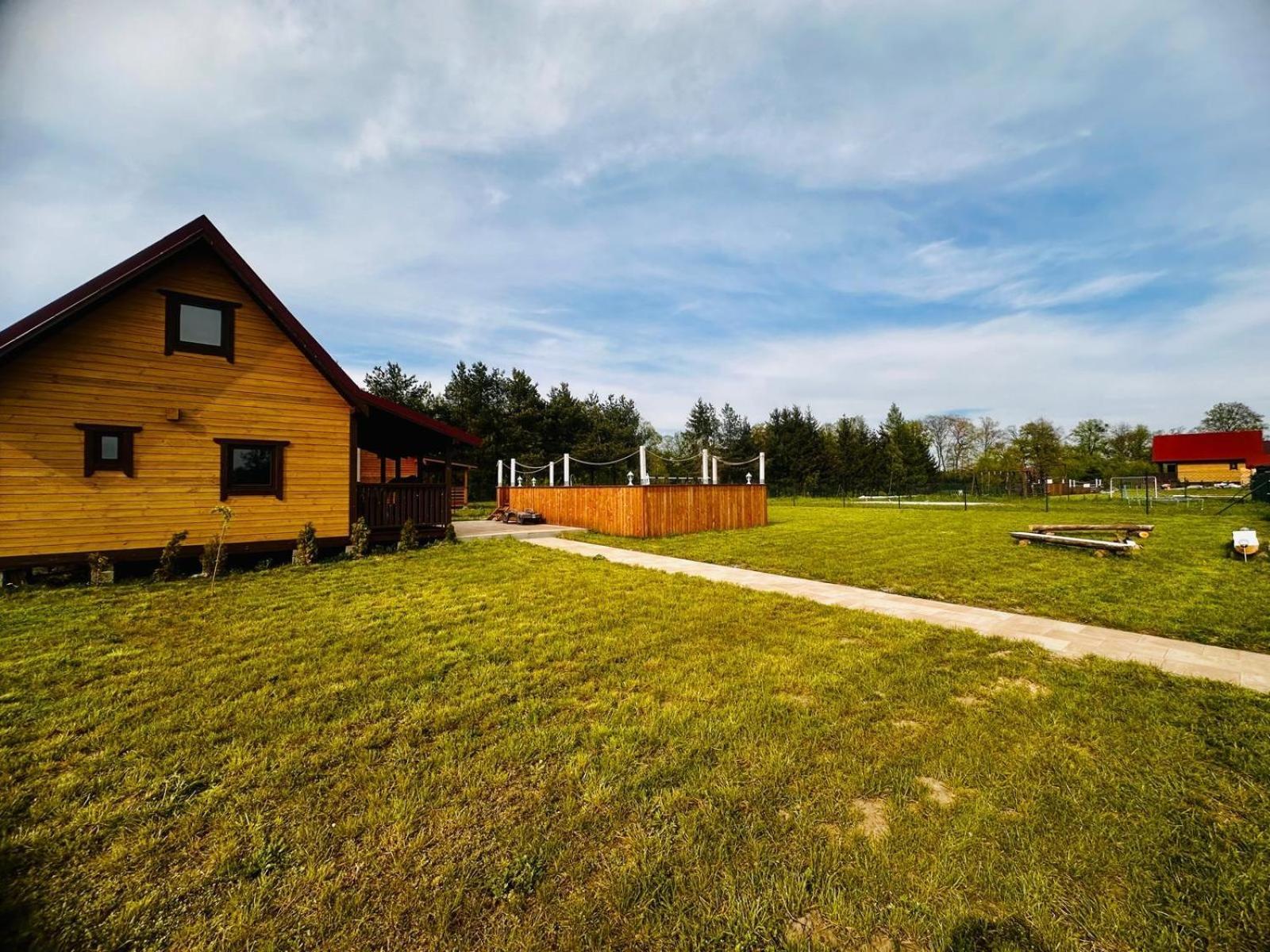 Domek Letniskowy Jawor Z Basenem Maldyty Exterior photo